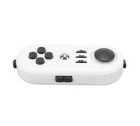 Aramox Juguete Fidget, Juguete Sensorial para Aliviar el Estrés con 13 Métodos de Juego para la Ansiedad, Relajación, Control del Estado de ánimo, Portátil para (5 Blanco y Negro)