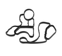 Aramox Junta del filtro de aceite, junta del sello de la carcasa del filtro de aceite del motor Sellos del enfriador para 11427525335 11427537293