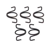 Aramox Kit de 5 Ressorts de Réparation en Fer Noir pour Verrou de Porte de Voiture, Compatible avec Land Rover Discovery MK1 1989-1998