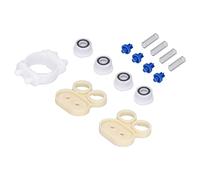 Aramox Kit de Accesorios para Bomba de Diafragma, Piezas de Repuesto de Hierro ABS PP para Microbombas de Diafragma de 36x40 Mm, Ideal para Invernaderos y Jardines