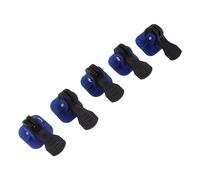 Aramox Kit de de Nivelación de Azulejos, Nivelador de Azulejos Reutilizable de Plástico, 50 Piezas con Pasador en T, Tensión Ajustable, Rotación de 90 Grados, Espacio Constante para Instaladores de de
