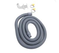 Aramox Kit de Instalación de Bomba de Achique, Manguera de Bomba de Achique EVA PE con Conector de Válvula de Retención de 2 Metros y 19 Mm, Tubo Flexible de Alta Presión para de de 750 GPH en (WHITE)