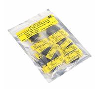 Aramox Kit de Juntas Tóricas de Goma Juego de Sellos de Juntas de Reloj Caucho Negro de 0,5 Mm 950 Piezas Sellos Traseros de Reloj Resistentes Al Agua de Ajuste Estirable para Reparación y (0,7 mm)