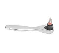 Aramox Kit de Llaves de Trinquete 4 Piezas Llave de Trinquete de Acero 45 con 3 Puntas Herramienta de Reparación de Extendido de 95 Mm para Apriete de Tuercas de Tornillo de Taller de Garaje en Casa