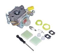 Aramox Kit de Montaje de Carburador Kit de Bujías de Carburador Hierro Plástico 308054013 para Recortadora UT32601 UT32601A UT32605 UT22600 UT22650 26 CC