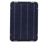 Aramox Kit de Panel Solar de 18 V y 12 W, Cargador Solar de Alta Eficiencia de Conversión para Coche, Carga Conveniente para Casa de Mascotas