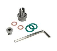 Aramox Kit de Reparación de Roscas de Cárter de Aceite Autorroscantes, Tapón de Drenaje de Piggyback de Gran Tamaño Kits de Reparación de Roscas de Cárter de Aceite Autorroscantes (M14.1-1.5x15mm)