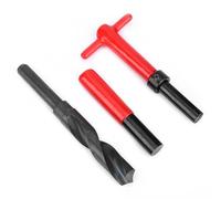 Aramox Kit de Reparación de Roscas M18x1.5, Kit de de Acero Inoxidable de 10 Piezas con Grifo y Llave para Reparación de Automóviles y Mantenimiento Industrial