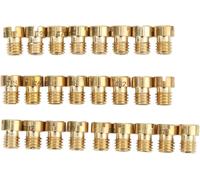 Aramox - Kits de riego principales, 25 piezas, kit Carb Master Jet 55-115 M5, reemplazo del carburador Dellorto PHBG