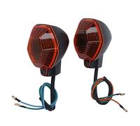 Aramox Lámpara Indicadora de Motocicleta, Luces de Señal Delanteras Izquierda y Derecha, Compatible con DL 1000 650 V-Strom, Color Amarillo