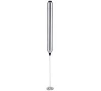 Aramox Leche de café Eléctrico Frother Acero Inoxidable, Inalámbrico para un Fácil Almacenamiento, Rápidamente Espumas Aterciopeladas con Operación de un Botón, Diseño Liviano para la Cocina