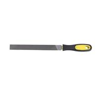 Aramox Lima de Acero Plana, Herramienta de Carbono T12 de 8 Pulgadas, Lima Plana de Acero con Ergonómico, Diente Medio para Afilar, Moldear, Moler en Taller, Garaje, Ingeniería (de