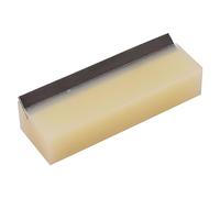 Aramox Lima de Biselado de Trastes Lima Rasante de PVC y Metal 150 X 50 X 30 Mm Herramienta de Acabado de Extremos de Trastes de Doble ángulo para Guitarra, bajo, Luthiers y Reparaciones del Hogar