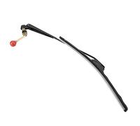 Aramox limpiaparabrisas, UTV manual, manual, limpiaparabrisas, kit de repuesto universal, metal + plástico, negro para la mayoría de los UTV