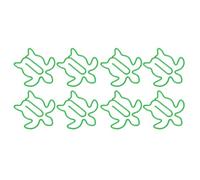 Aramox Lindos Clips de Papel de Animales, Diseño de Metal Galvanizado, Fuerte Poder de Sujeción para la Organización del Hogar, Escuela de Oficina, Caja de 100 Clips Decorativos únicos (Tortuga)