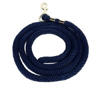 Aramox Línea de Pulmón Web de Caballos con Snap para Entrenamiento, Cuerda de 6.6 Pies de Espesor, Adecuado para Caminar y Controlar, Material Premium para su Uso (Azul Marino)