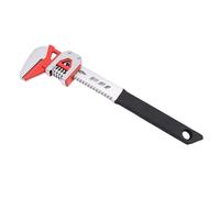 Aramox Llave Ajustable Tipo F de 12 Pulgadas, Apertura Grande de 0-75 Mm/0-2.95 Pulgadas, ángulo Recto, para Mantenimiento de Maquinaria de Tuberías y Reparaciones domésticas.