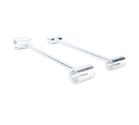 Aramox Llave de Ajuste de Espacio de Bisagra, Herramienta de Reparación de Bisagras de Puerta de Acero Al Carbono Soldada, Cabezal Doble 14 19 Mm 23 25 Mm, Ajuste de Espacio Izquierdo Derecho para