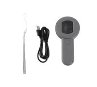 Aramox Lupa Digital con Pantalla IPS de 2,0 Pulgadas Lupa de Mano Cuerpo ABS Luces Duales Blancas y Moradas USB C Recargable 500 MAh para Lectura Observación de Niños (Grey)
