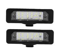 Aramox Luz de la Placa de Matrícula, 2 Piezas de Luz de Matrícula del Coche LED