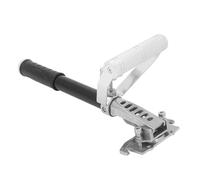 Aramox Manija de Caja Plana Ajustable, Manija de Extensión de Acabado de Paneles de Yeso de Aleación de Aluminio para Proyectos de Construcción y Pintura de Paredes