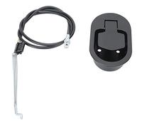 Aramox Manija de Liberación de sofá, Reemplazo de Aleación de Aluminio, Cable de Fácil Instalación para Sofás Eléctricos, Sillones Reclinables de Masaje (120mm) (120mm)