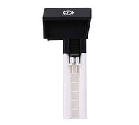 Aramox Manija de Liberación del Freno de Estacionamiento Reemplazo de Manija de Freno ABS Blanco y Negro para Volante a la Izquierda de de Estacionamiento de Fácil Instalación Nueva de para de