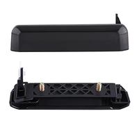 Aramox Manija de puerta de coche, manija de puerta exterior exterior de coche delantera izquierda + derecha para D21 Hardbody Pickup Pathfind