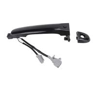 Aramox Manija de Puerta Exterior Delantera, Material ABS, Manija de Entrada sin Llave para Juke F15 2010-2019, Diseño Elegante y Fácil Instalación (Con Agujero)