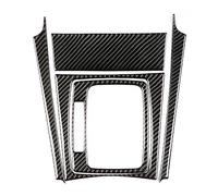 Aramox Marco de la Cubierta del Panel del Cambio de Engranaje, Panel de la Fibra de Carbono del Cambio de Engranaje del Coche Cubre para la Clase 07-13 de W204 C(Left Hand Drive)