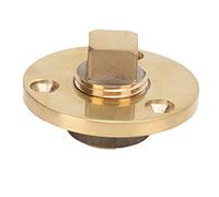 Aramox Marine Boat - Drenaje de 2 Pulgadas con Tapón de Latón, Kit de Tapón de Drenaje de Garrapata, Kit de Tapón de Drenaje de Cobre, Tipo Tornillo, Hardware de Casco para Orificio de 1 Pulgada de Di