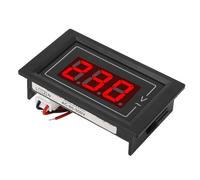 Aramox Medidor de Pantalla de CA ABS Monitor de Voltaje Digital AC60 a 500 V 1 por Ciento de Precisión 2 Lecturas por Segundo Voltímetro de Panel Pequeño para Monitoreo en Tiempo Real de Línea