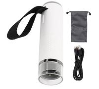 Aramox Microscopio Digital Inalámbrico ABS WiFi Microscopio de Bolsillo Portátil 50X a 1000X 2MP 1080P LED Ajustable Tipo C Carga para PCB Joyería Inspección del Cuero Cabelludo de la Piel (White)