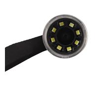 Aramox Microscopio Digital Inalámbrico ABS WiFi Microscopio de Bolsillo Portátil 50X a 1000X 2MP 1080P LED Ajustable Tipo C Carga para PCB Joyería Inspección del Cuero Cabelludo de la Piel (Black)