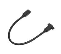 Aramox Mini a Mini Adaptador, con Orificios para Tornillos de Fijación | Extensor de Conector DisplayPort, Transferencia de Vídeo 8K, Material de PVC, Prueba de Proyección de Pantalla, Espacio de