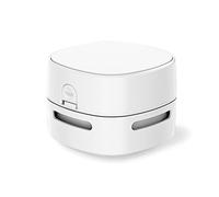 Aramox Mini Aspiradora de Escritorio ABS Aspiradora de Escritorio Inalámbrica 2 Pilas AA Succión de 360 Grados Portátil de bajo Ruido para Teclado Mesa Hogar Oficina Escuela Coche (Fuente de