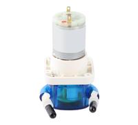 Aramox Mini Bomba Peristáltica, Bomba Dosificadora de Líquidos de Plástico de Ingeniería 12 V 6 W 180 Ml por Minuto Flujo Reversible Autocebante para Llenado de Laboratorio Procesamiento de