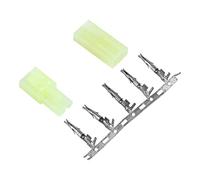 Aramox Mini Conector RC, 5 Pares de Pines sin Cablear para Aviones Modelo | Enchufe macho hembra de 22x9x6mm, kit de reparación de terminales de engarzado, cableado de batería NiMH, reemplazo de