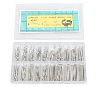 Aramox Mire la Barra de Resorte, el Pasador de Enlace de la Correa de Reloj - Kits de Herramientas de Reparación de Barras de Resorte de Acero Inoxidable de 300 Piezas de Acero