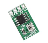 Aramox Módulo de Controlador LED Ajustable, Regulación de la Temperatura, Protección de Sobrecorriente, Diseño Eficiente para el Controlador LED de 2.8-6V 30-1500MA con Función de Habilitación de