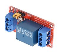Aramox Módulo de relé Optoacoplador de 1 Canal, 5V 12V 24V para Automatización Industrial con Diseño Tolerante a Fallas e Indicadores Claros, Perfecto para Proyectos de Bricolaje y Sistemas de
