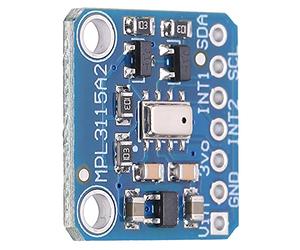 Aramox Módulo de Sensor Interfaz I2C Módulo de Sensor de Presión Salida Digital de 20 a 110 KPa con Detección de Temperatura y Altitud 128 Hz para Desarrollo de MCU Proyectos Meteorológicos de
