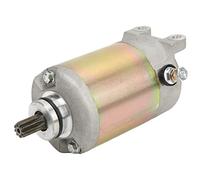 Aramox Motor de Arranque de Motocicleta, Motor de Arranque de Motocicleta Reemplazo de Cobre de 9 Dientes para Motor CF250 Scooter Go Kart