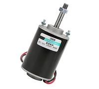 Aramox Motor de CC de Imán Permanente, Alta Velocidad de 30 W con Alambre de Cobre, Motor Cepillado de 12 V 24 V para Máquinas de Algodón de Azúcar y Equipos Mecánicos (12V3500rpm)