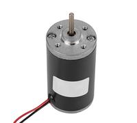 Aramox Motor de Cepillo de CC, Motor Magnético Permanente, Alta Velocidad 31ZY 6V 12V 24V para Proyectos y Máquinas de Bricolaje (24v8000rpm)