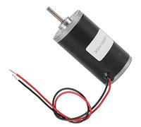 Aramox Motor de Cepillo de CC, Motor Magnético Permanente de 12V 8000 Rpm con Gran Momento de Fuerza, bajo Ruido, Engranaje de Metal para la Rotación en Sentido Horario y Antihorario, con Bobina de