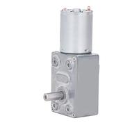 Aramox Motor de Engranajes Motor de Engranajes de 12 V 2 W con Velocidad, CW CCW Diseño de Torsión Grande Autoblocante Reversible para Metalurgia Minería Impresión Equipos de Alimentos (0-300 RPM
