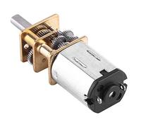 Aramox Motor de Reducción de Velocidad Micro DC 6V 10RPM Motor de Engranaje Alto con Engranajes de Metal Diseño Compacto para Electrodomésticos Robóticos de Bricolaje (6V 15RPM)