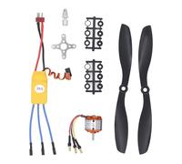 Aramox Motor sin Escobillas 1400kV con un Kit ESC 30A para Quadcopter RC y Multicópter A2212 10T con Alto Rendimiento de Eficiencia
