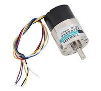Aramox Motor sin Escobillas, Motor de Engranajes de Cobre DC24V con Controlador de Velocidad, Mini Reversible CW CCW, Todos los Engranajes Metálicos, Protección contra Sobrecarga, para Herramientas